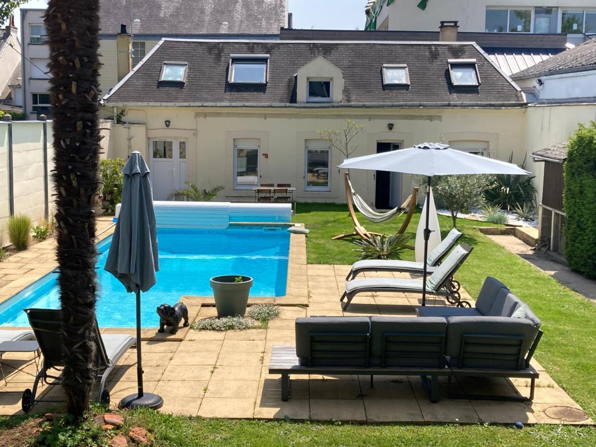 La Paisible - Maison 6 Pers Piscine - Le Mans Centre Extérieur photo